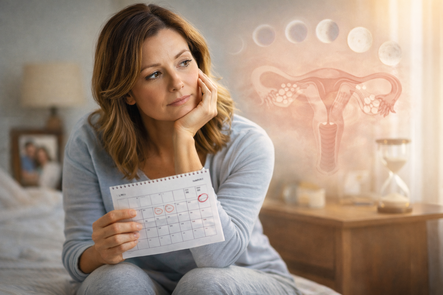 menstrual cycle after 35